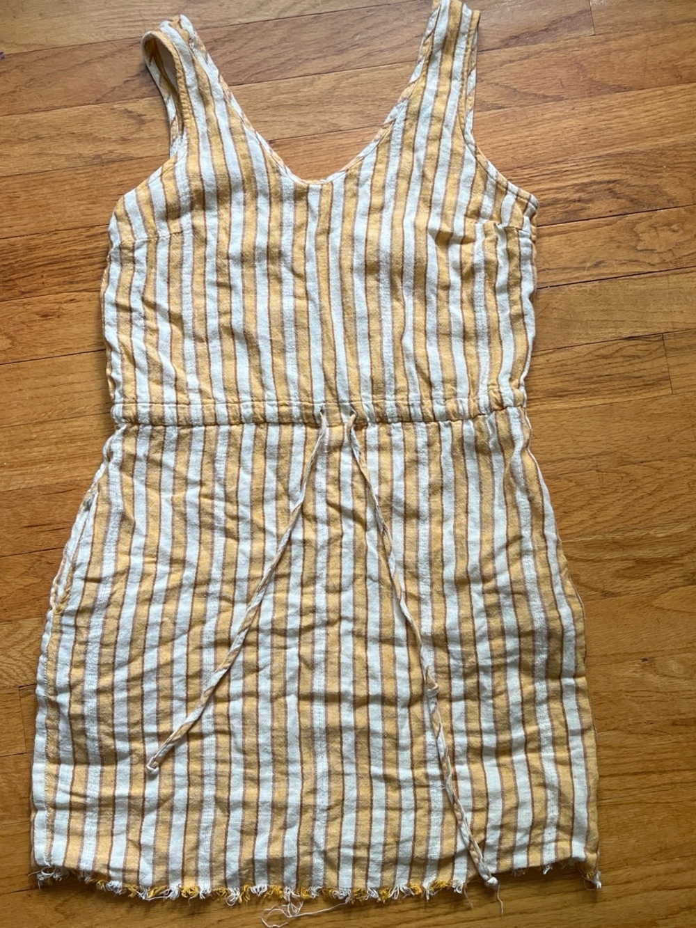 Casual striped summer dress